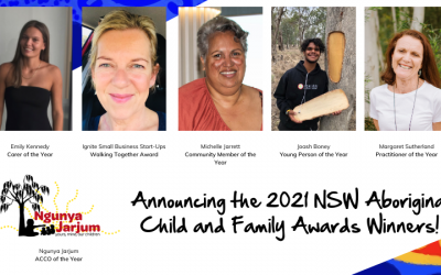 Meet the winners of the 2021 NSW Aboriginal Child and Family Awards