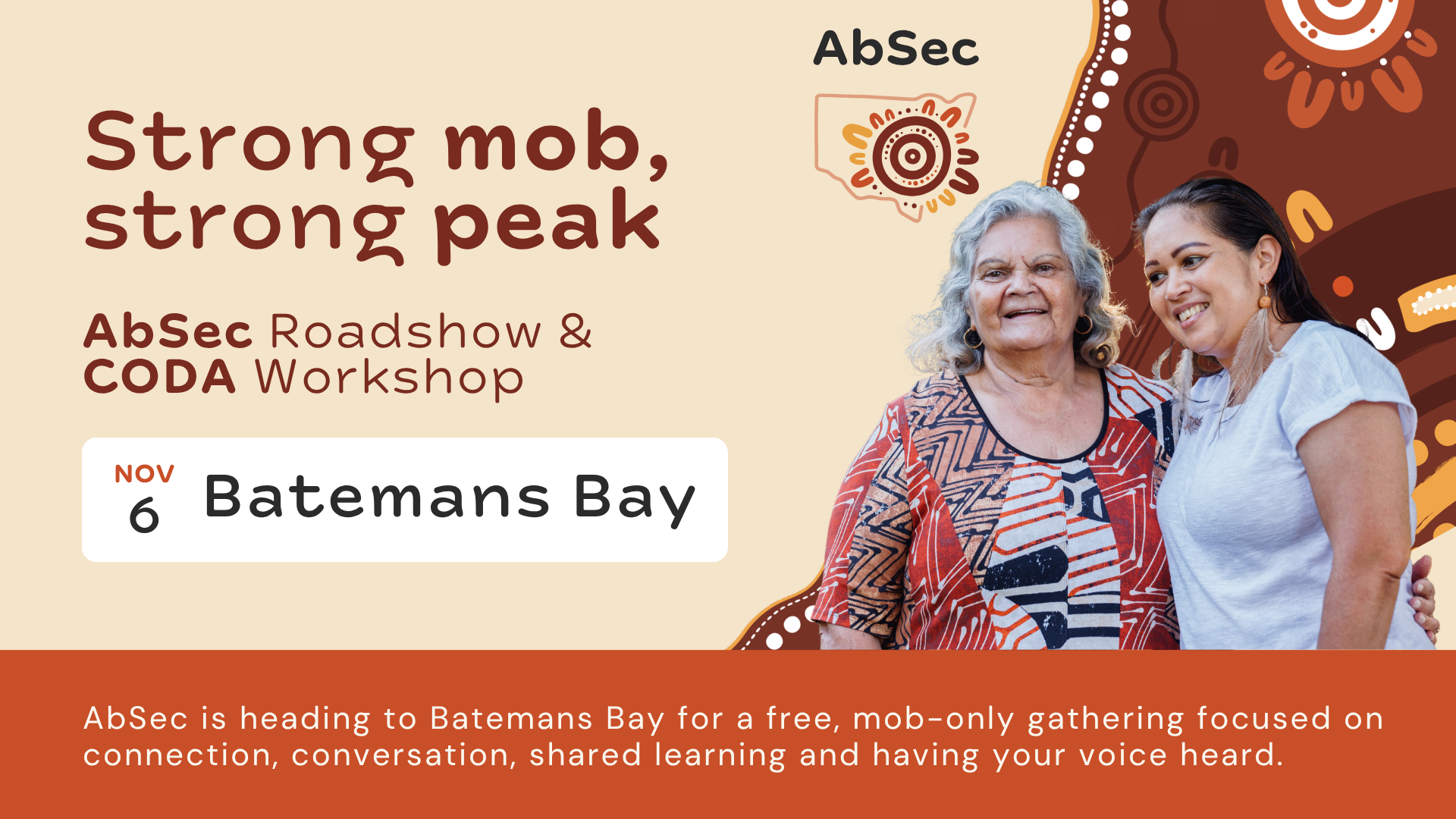 Batemans Bay AbSec Roadshow and CODA Workshop