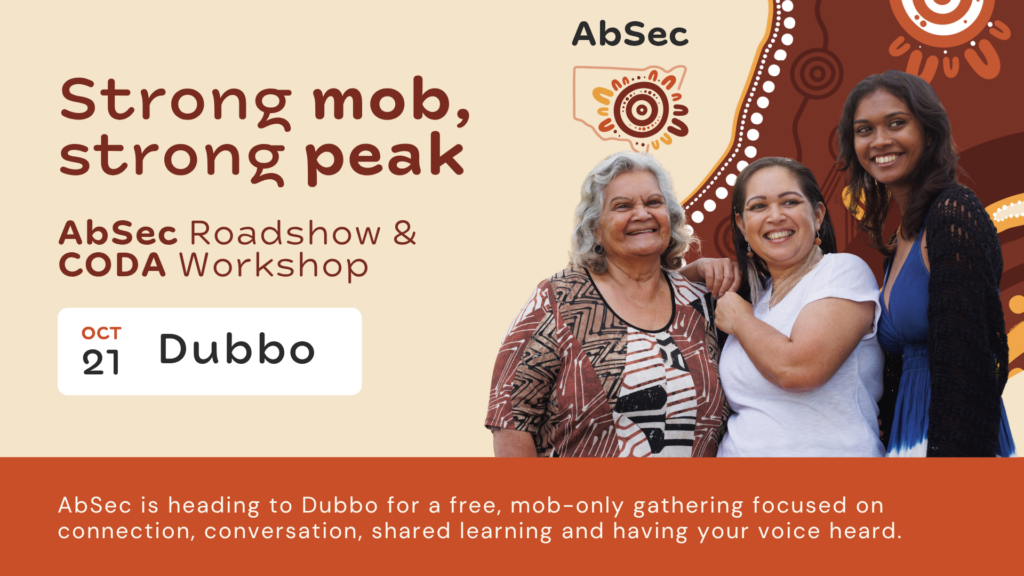 AbSec Dubbo Roadshow and CODA Workshop
