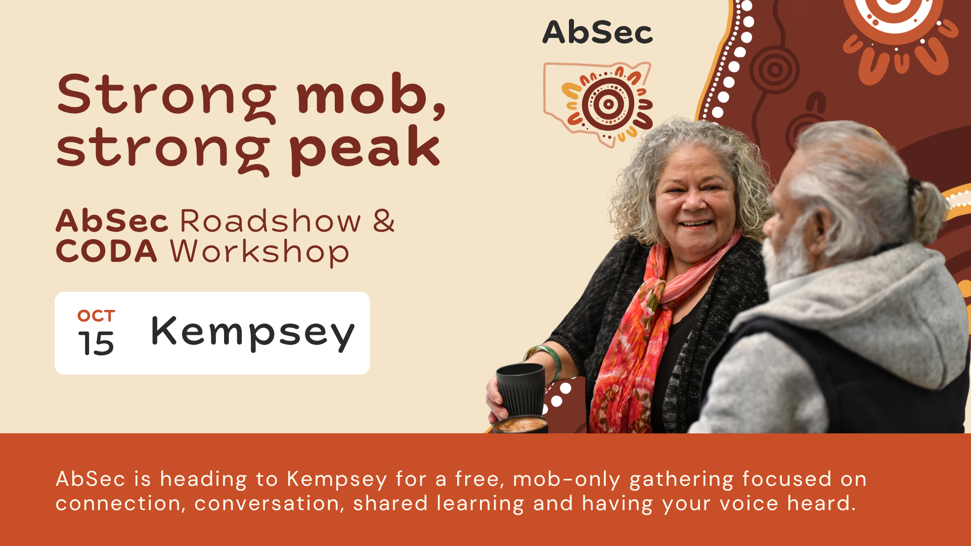 AbSec Kempsey Roadshow and CODA Workshop